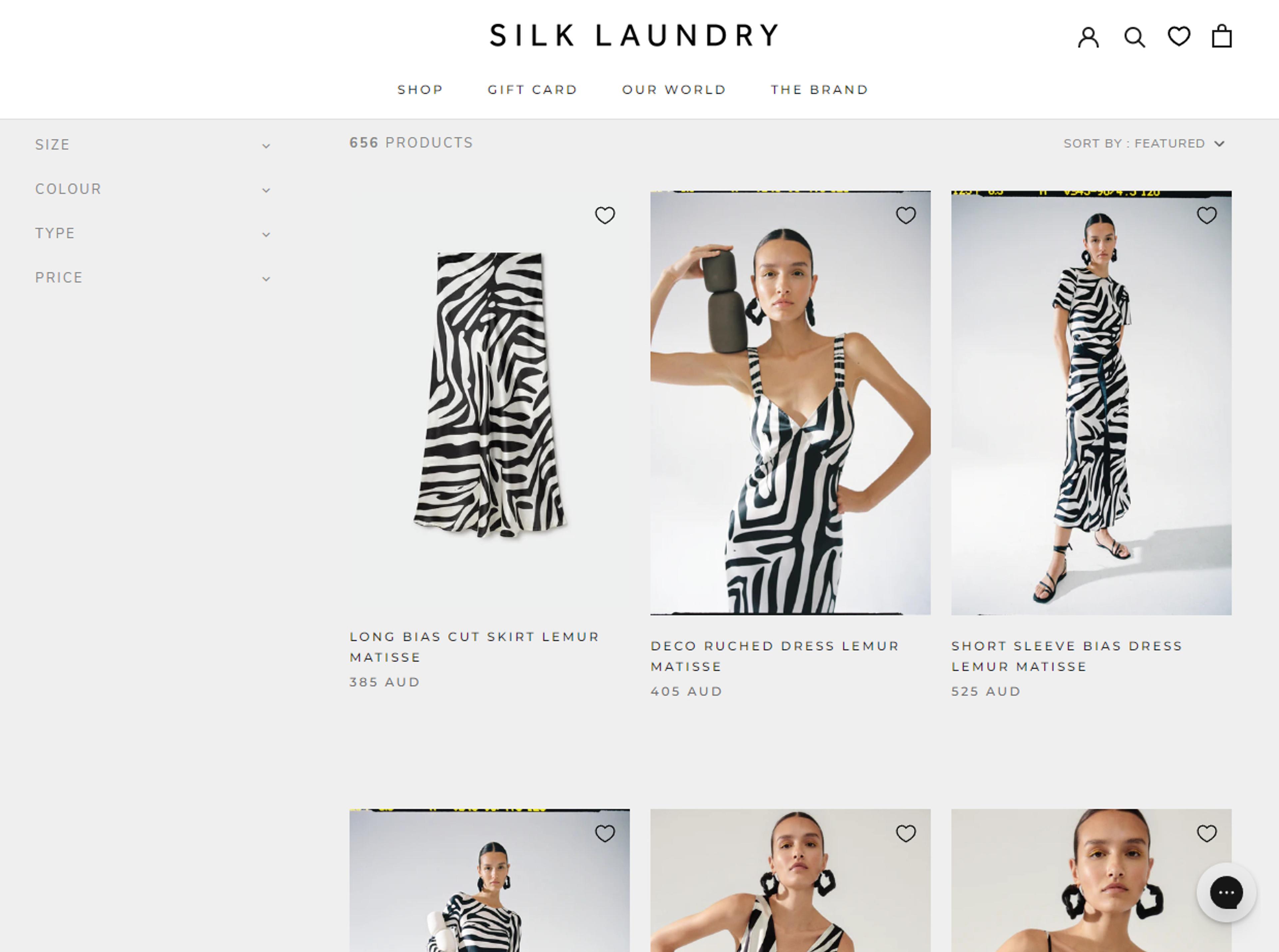 silk laundry