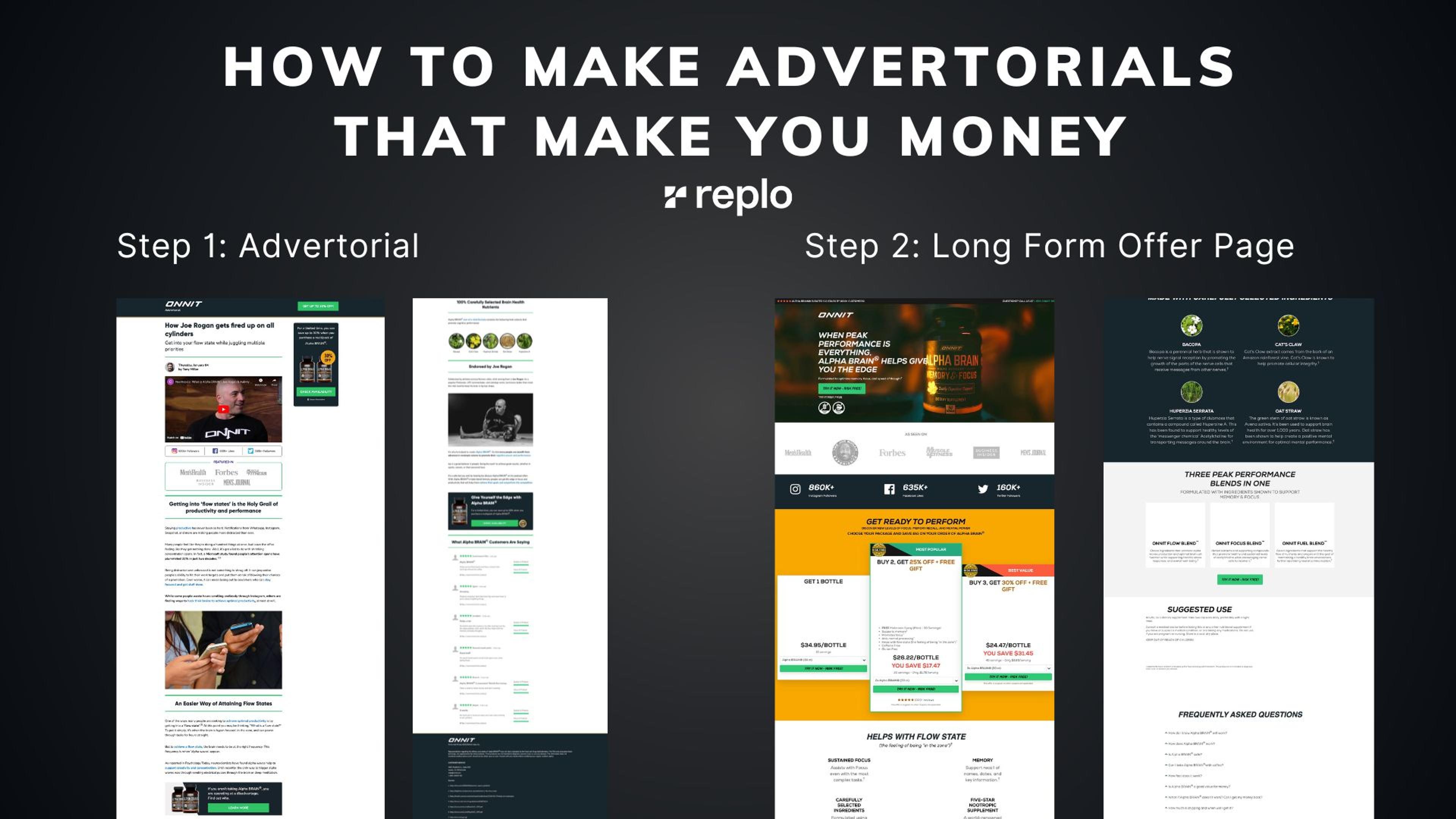 How To Make Advertorials That Make You Money