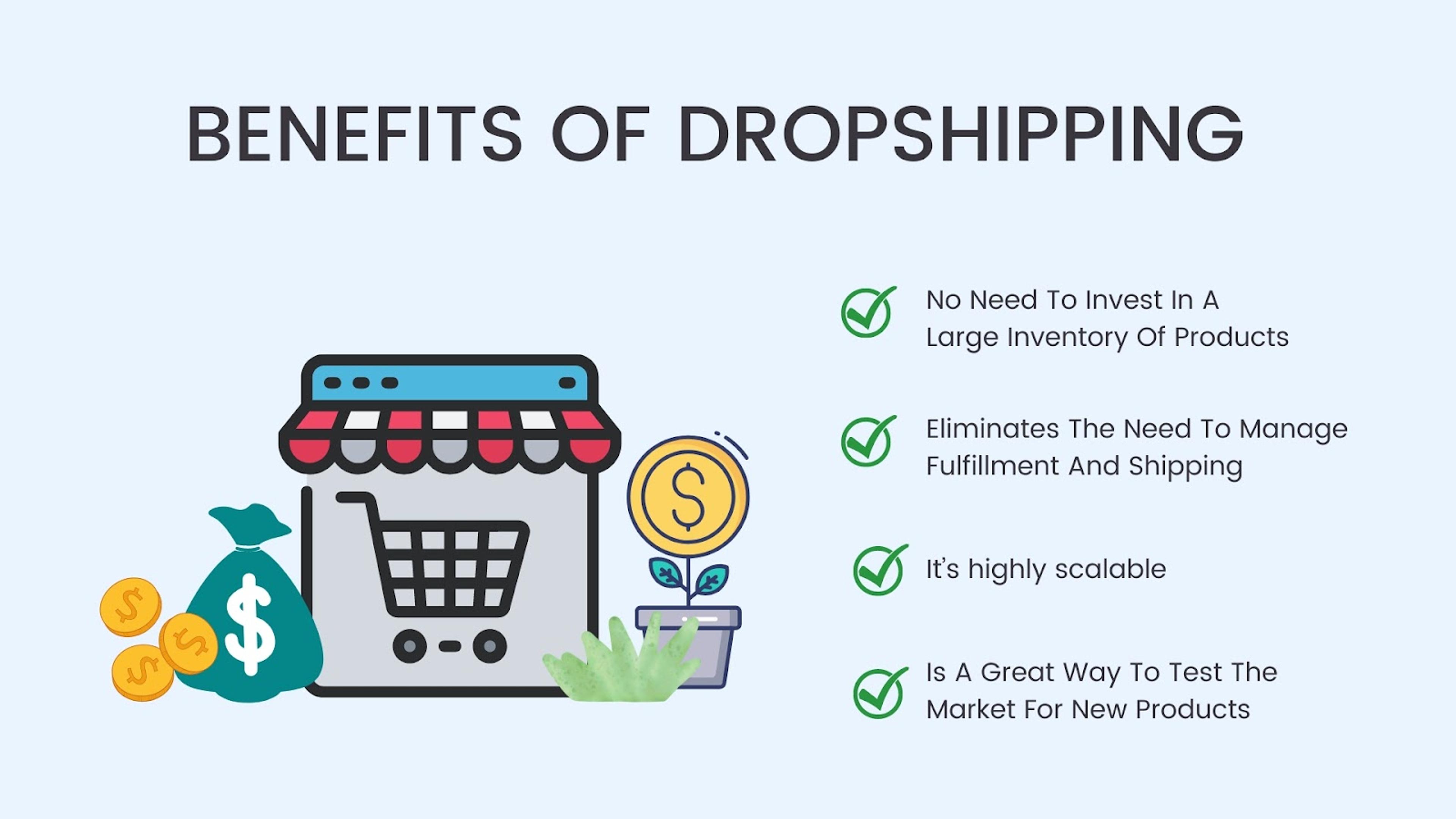 Benefits of Dropshipping