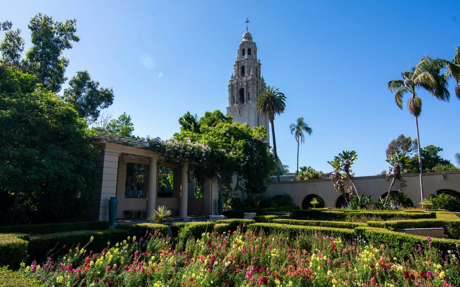 The California Tower above Balboa Park