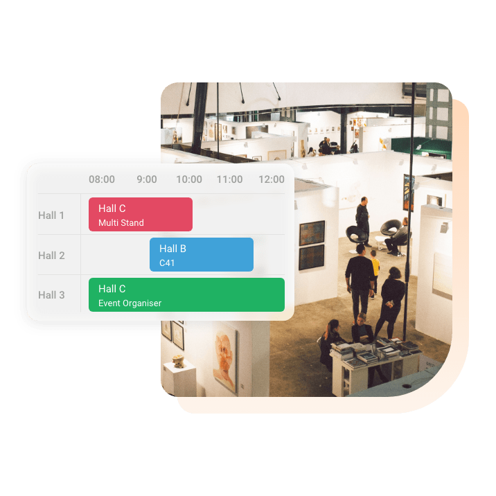 Seamless venue logistics using mobiledock's booking timeline