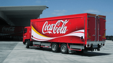 Coca-Cola Euro Pacific Truck