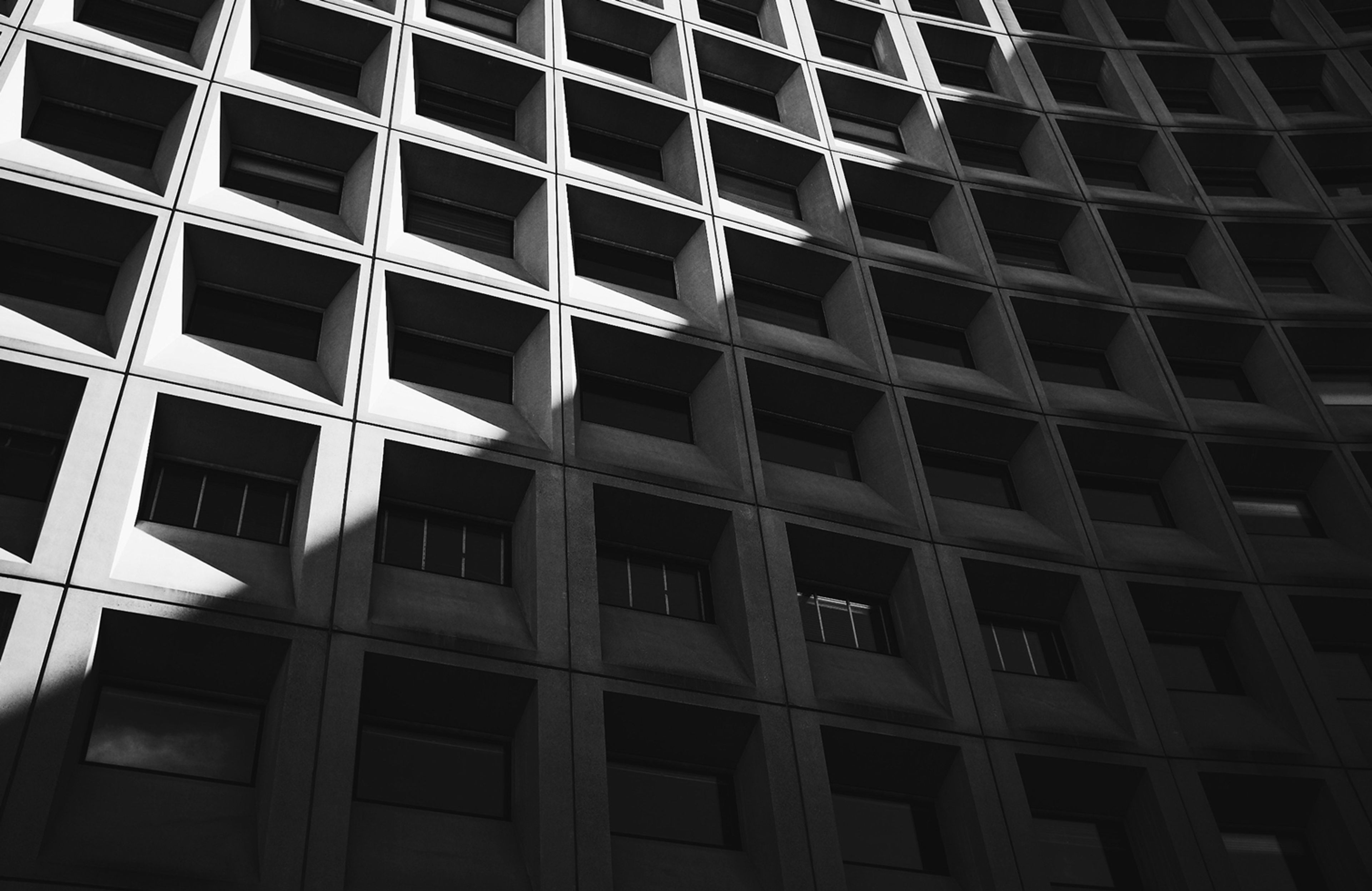 Modern architecture wall