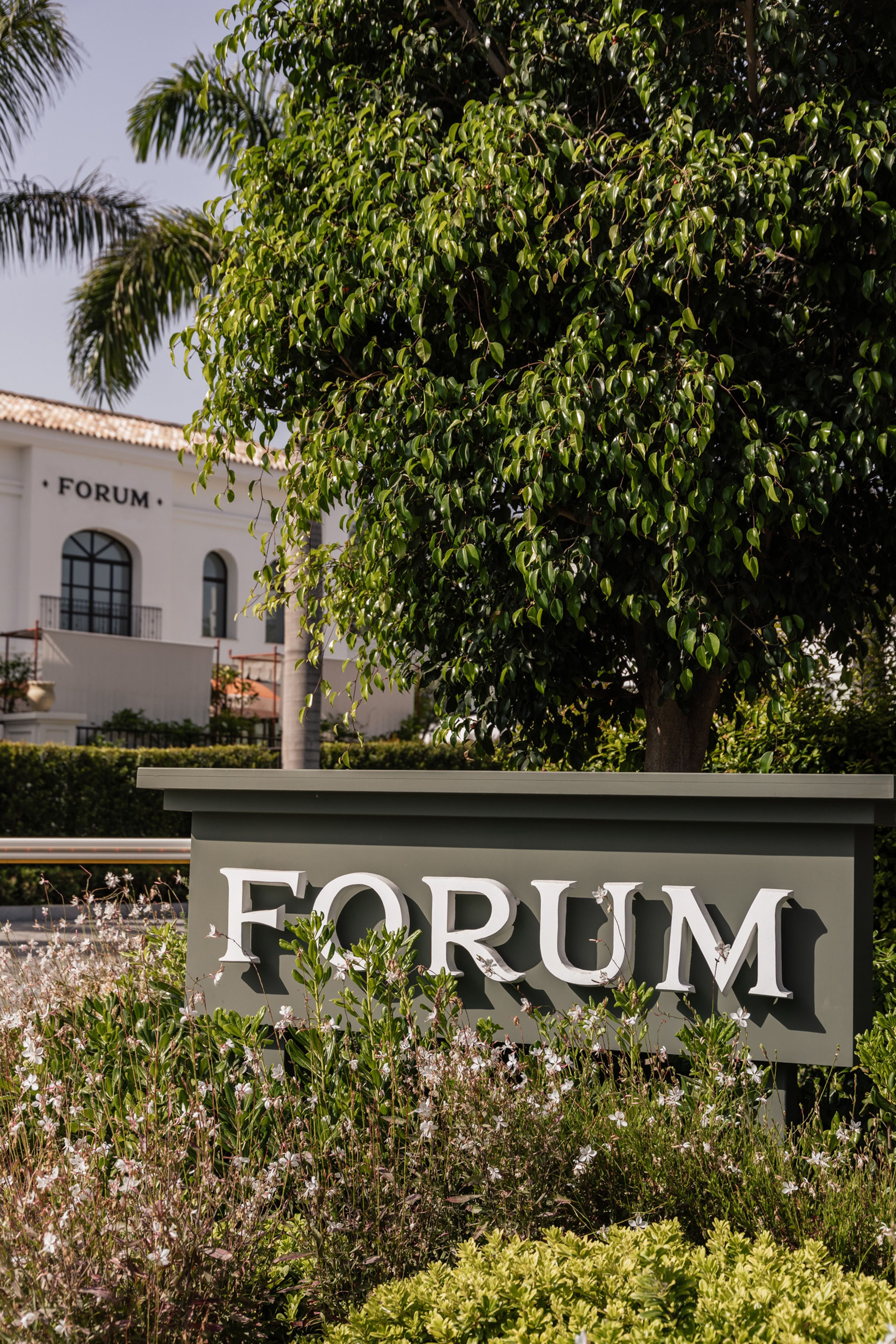 Forum Entrance Sign