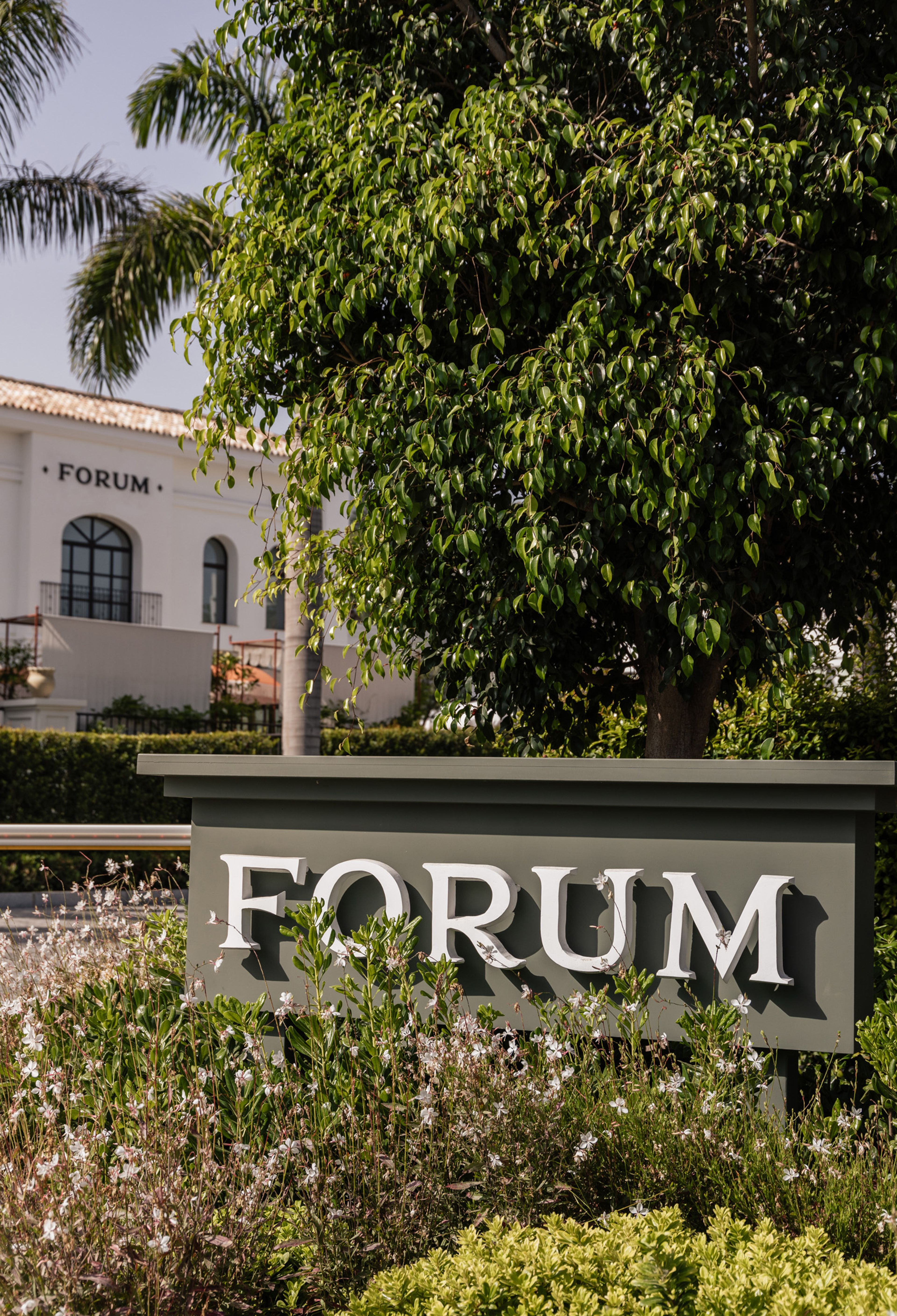 Forum Entrance Sign