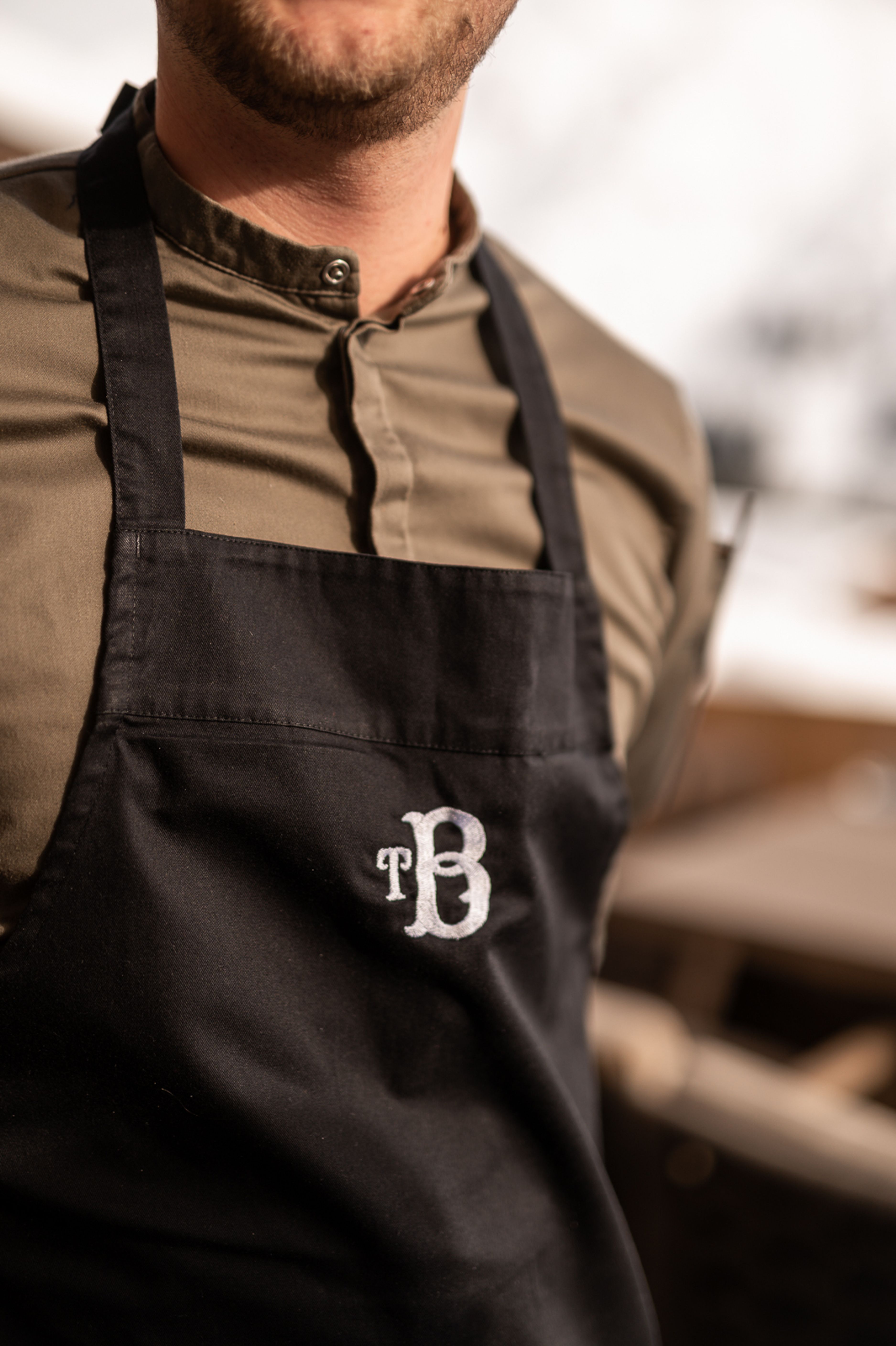 The Barn apron