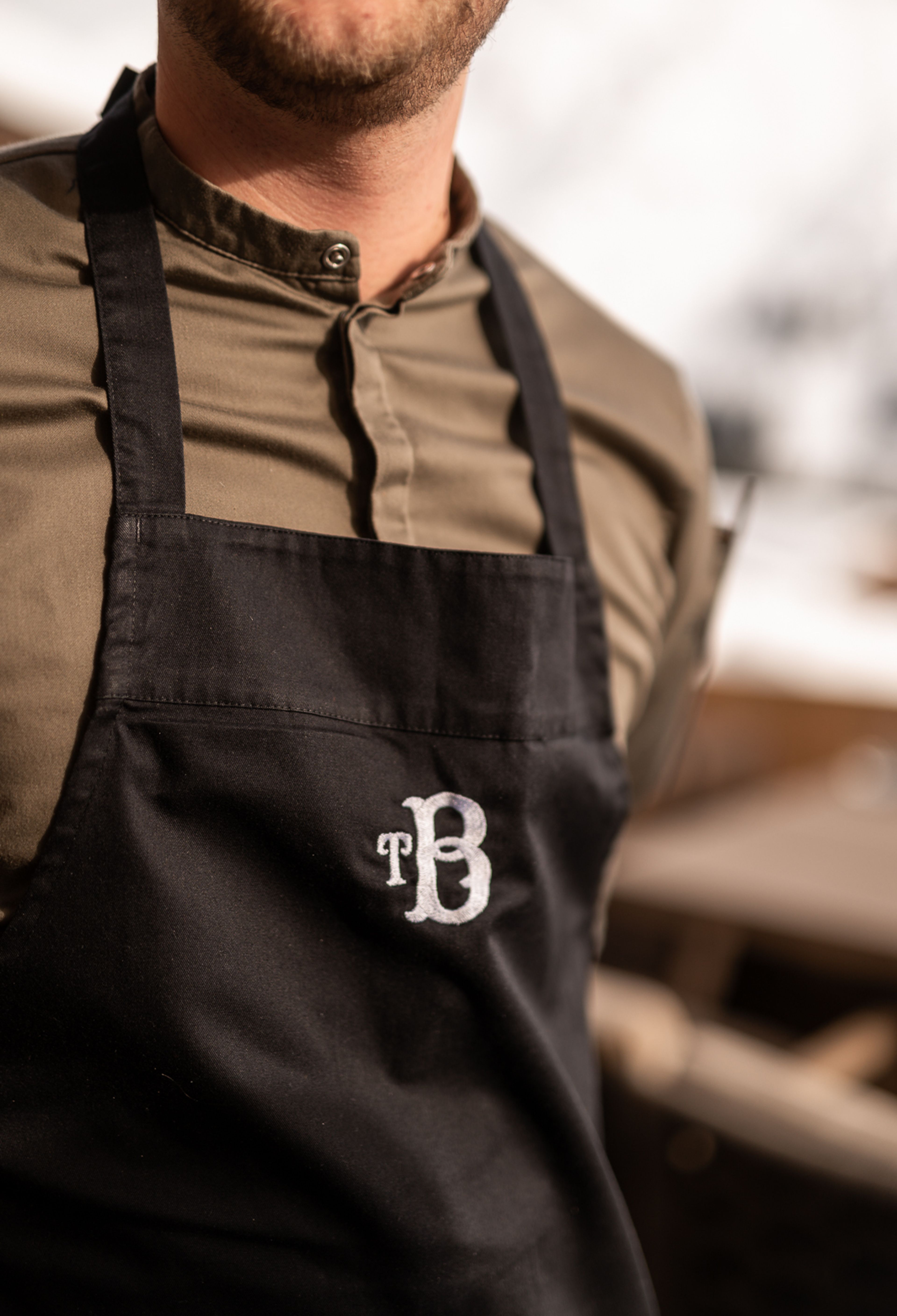 The Barn apron