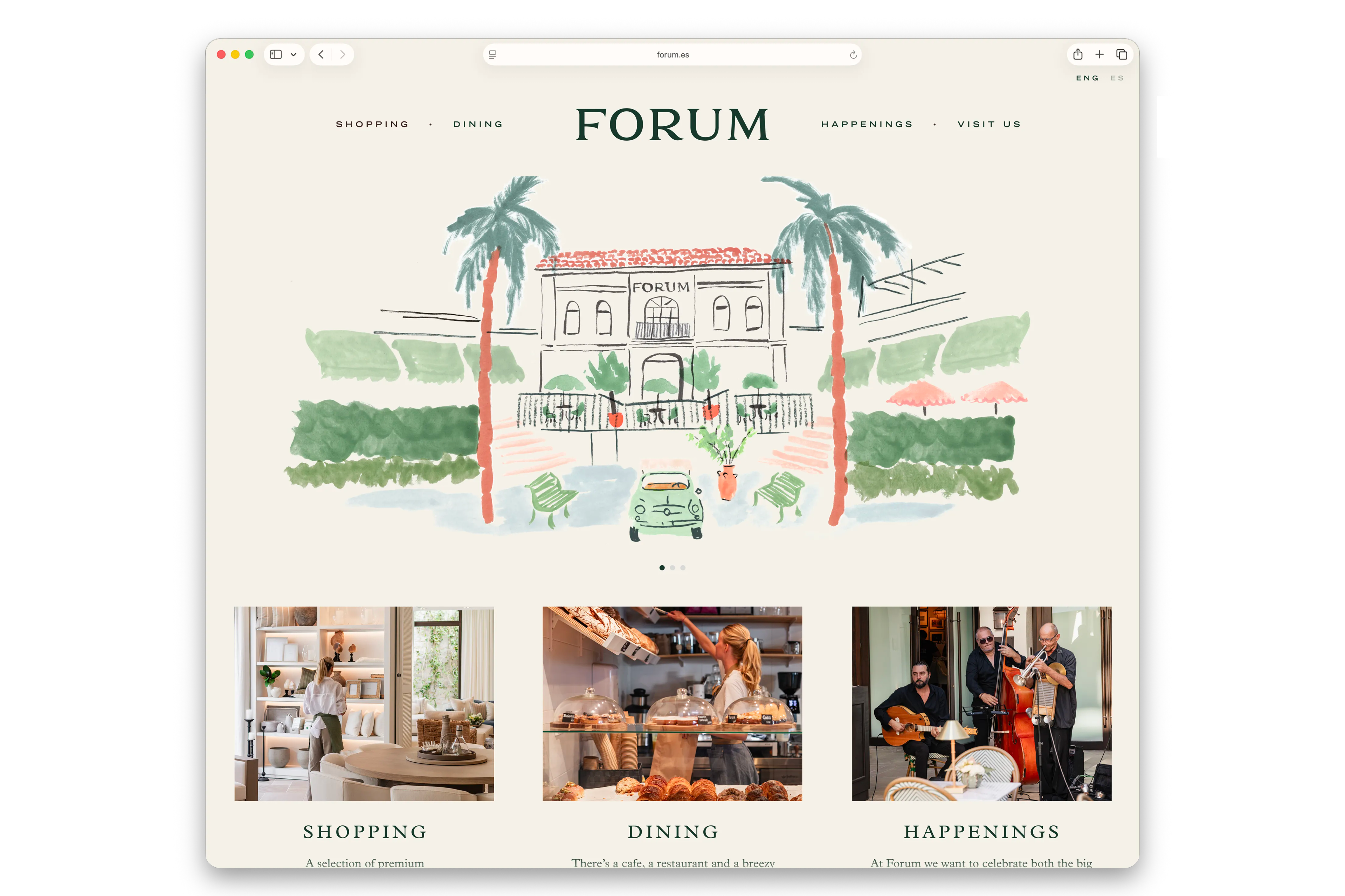 Forum website