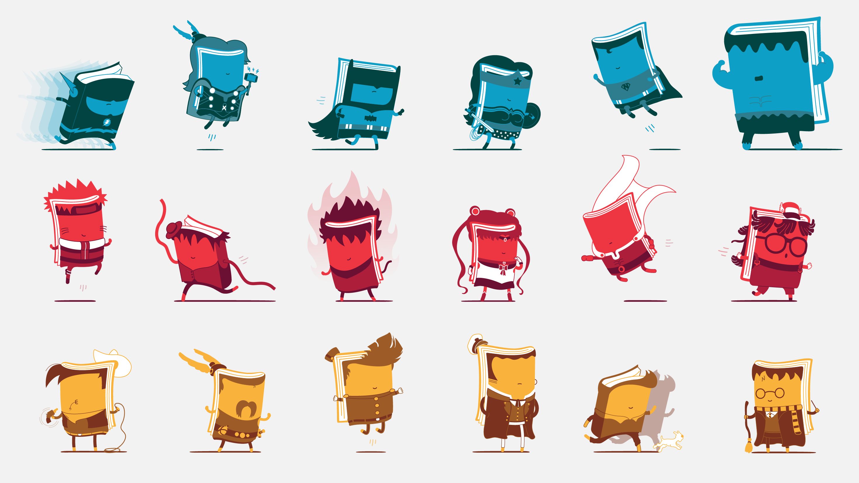 Personatges protagonistes de la campanya