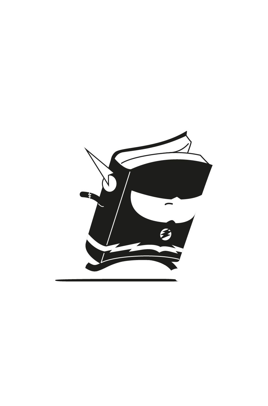 Personatge protagonista de la campanya en blanc i negre – versió 3