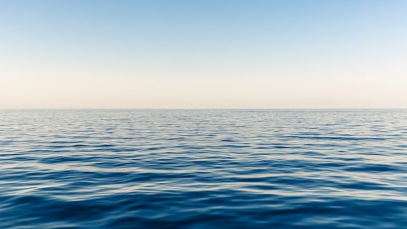 blue ocean water