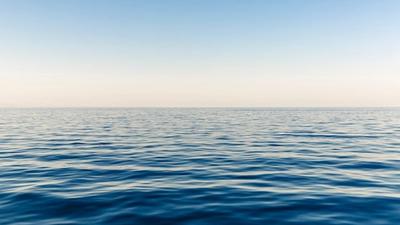 blue ocean water