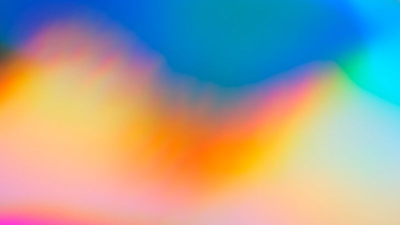 rainbow gradient perusahaan komputer