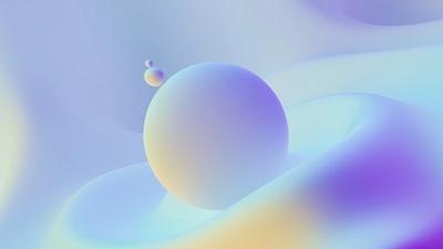 white circle abstract