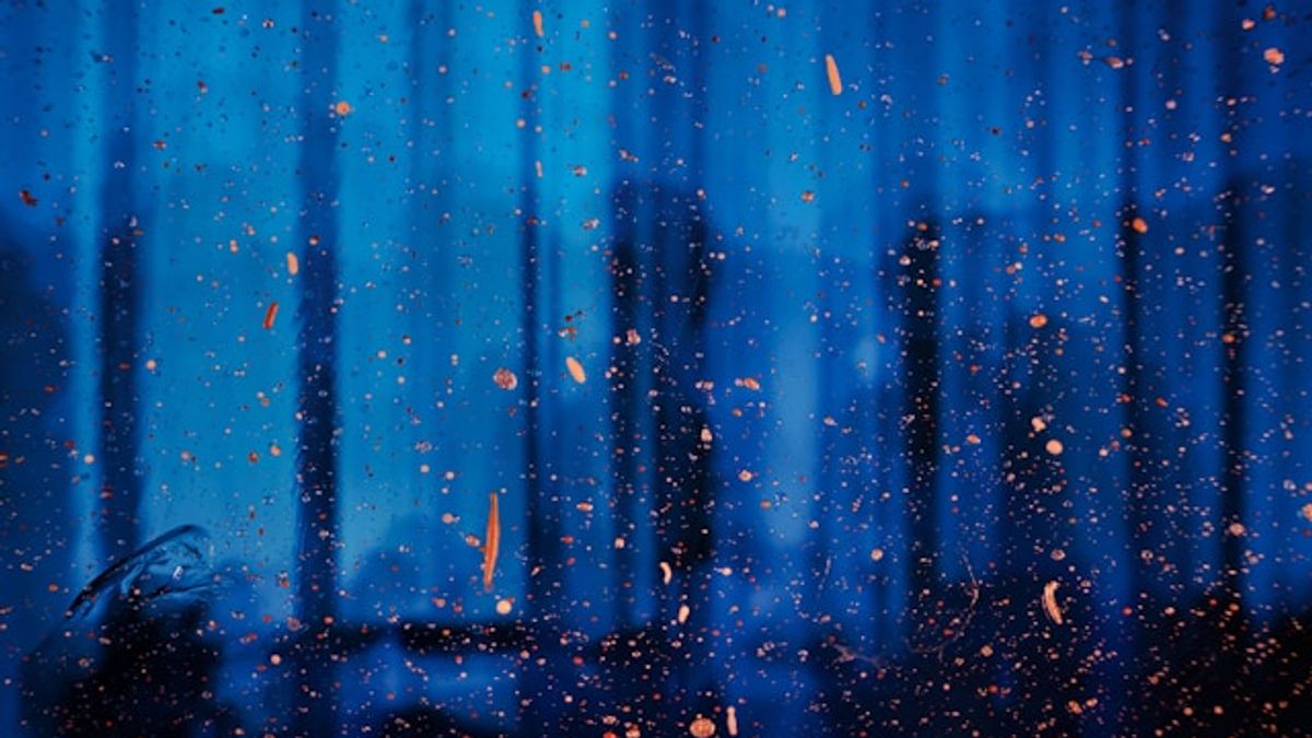 raindrops background