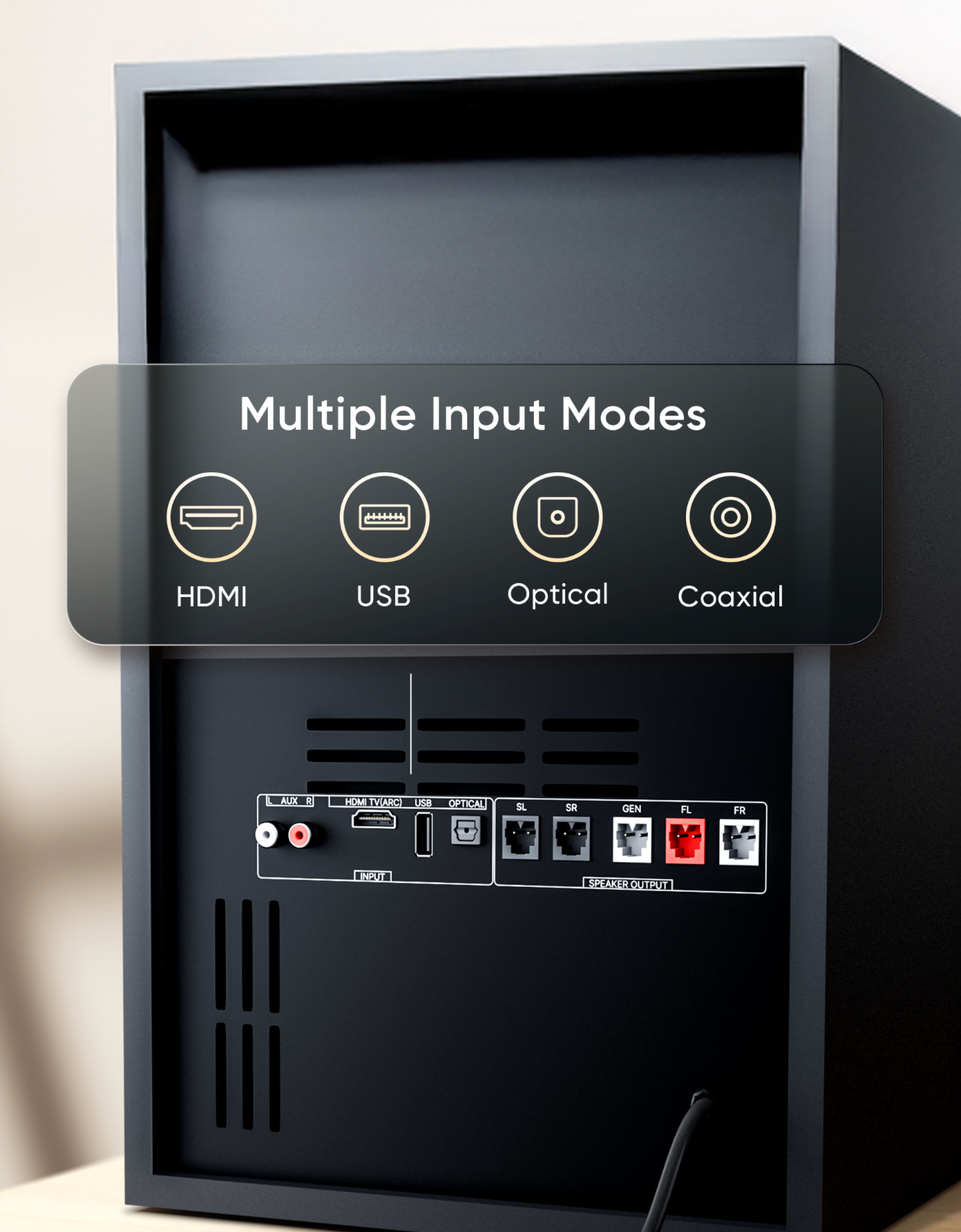 5 Versatile Input Options