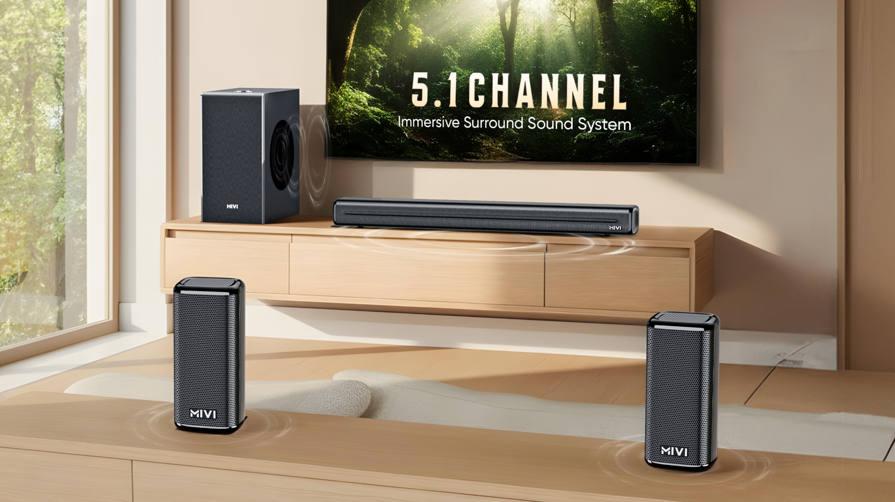 5.1 Channel Surround Sound
