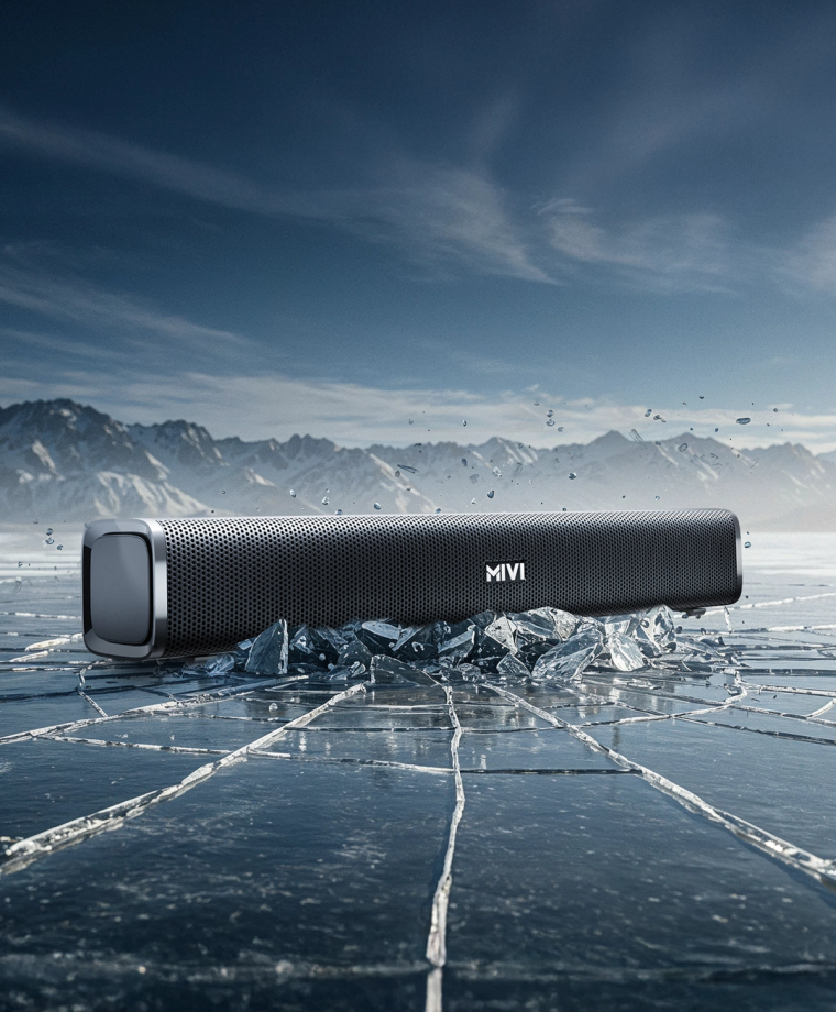 Ground-shaking 80 watts of pure sound