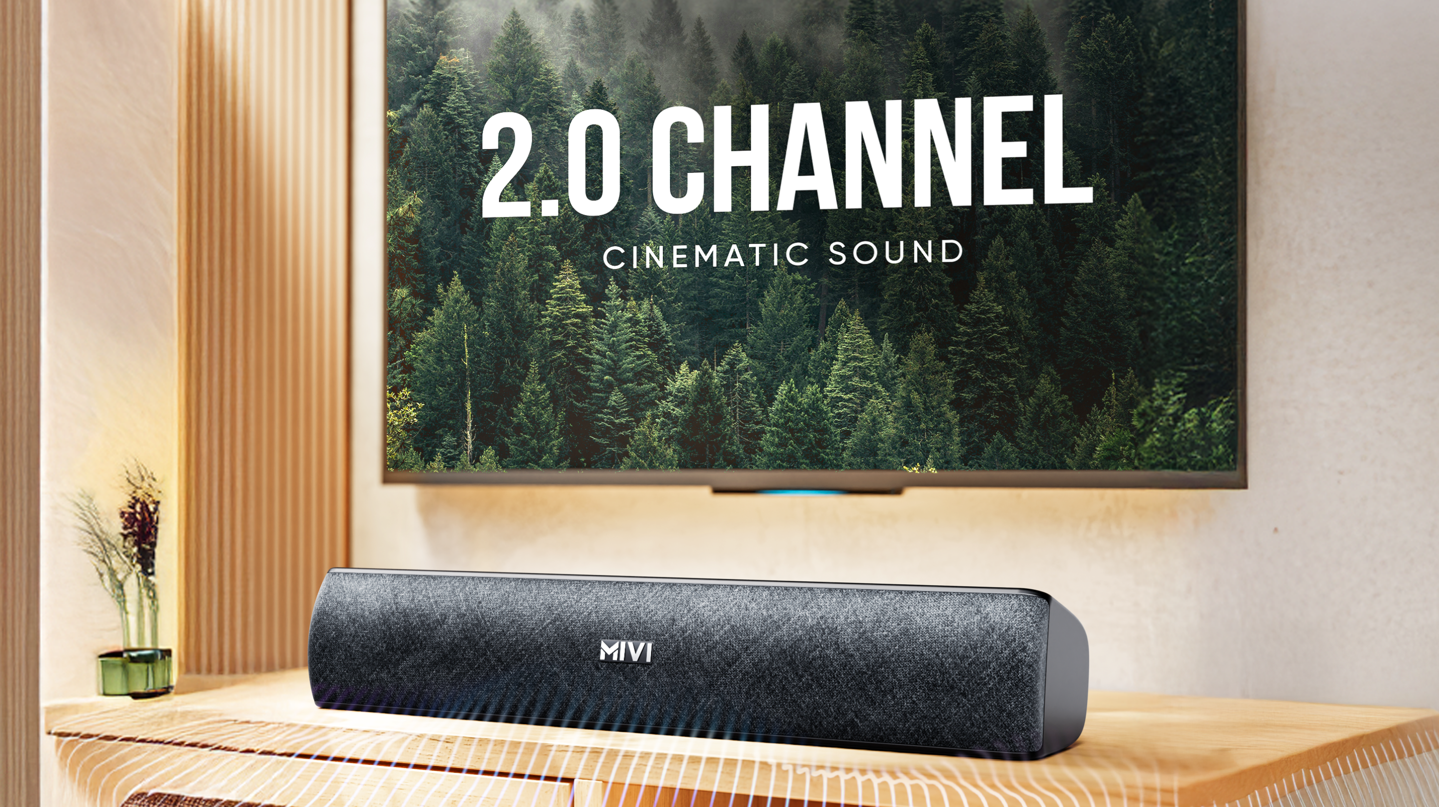 2.0 Channel Cinematic Sound