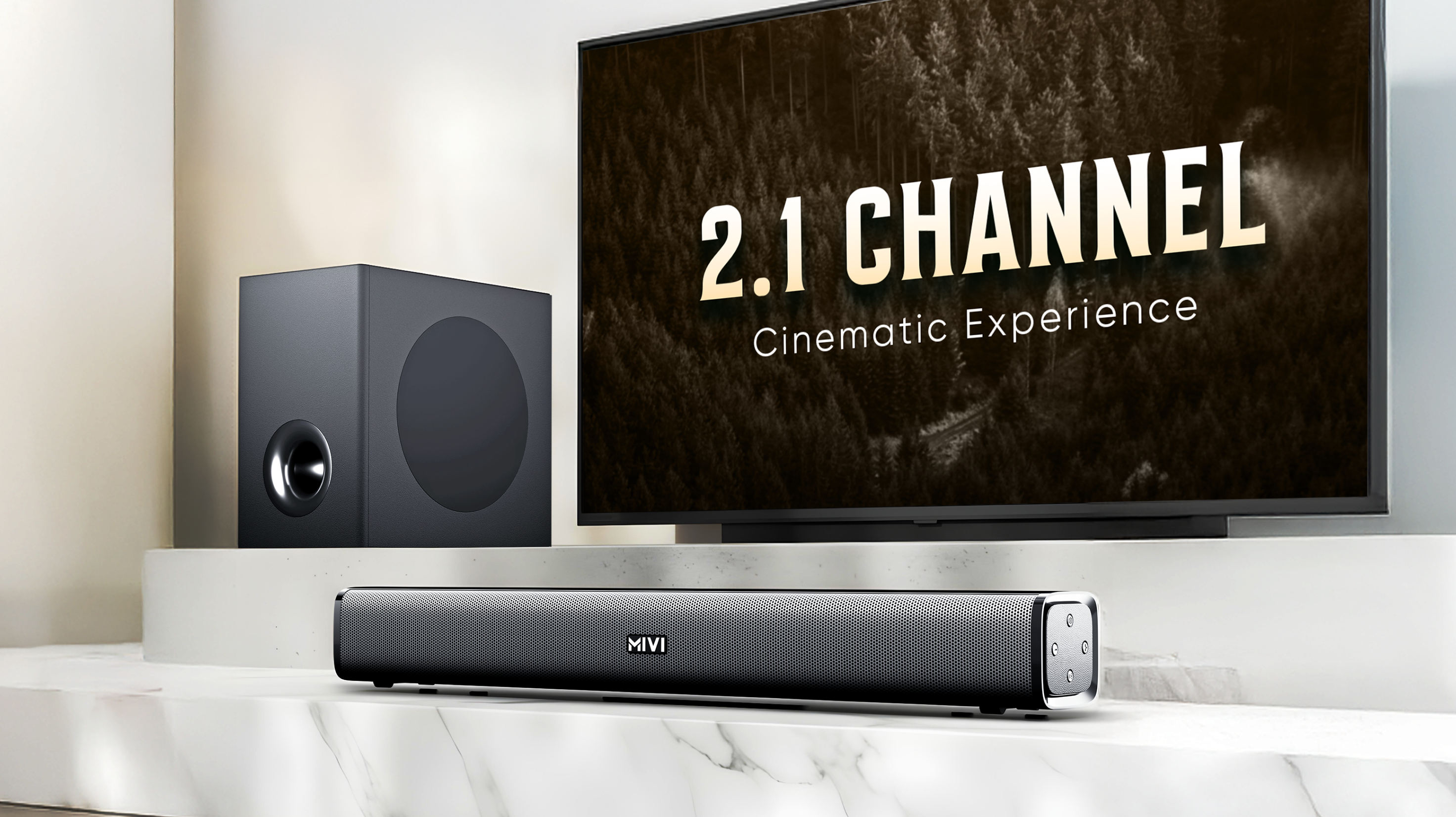 2.1 Channel audio