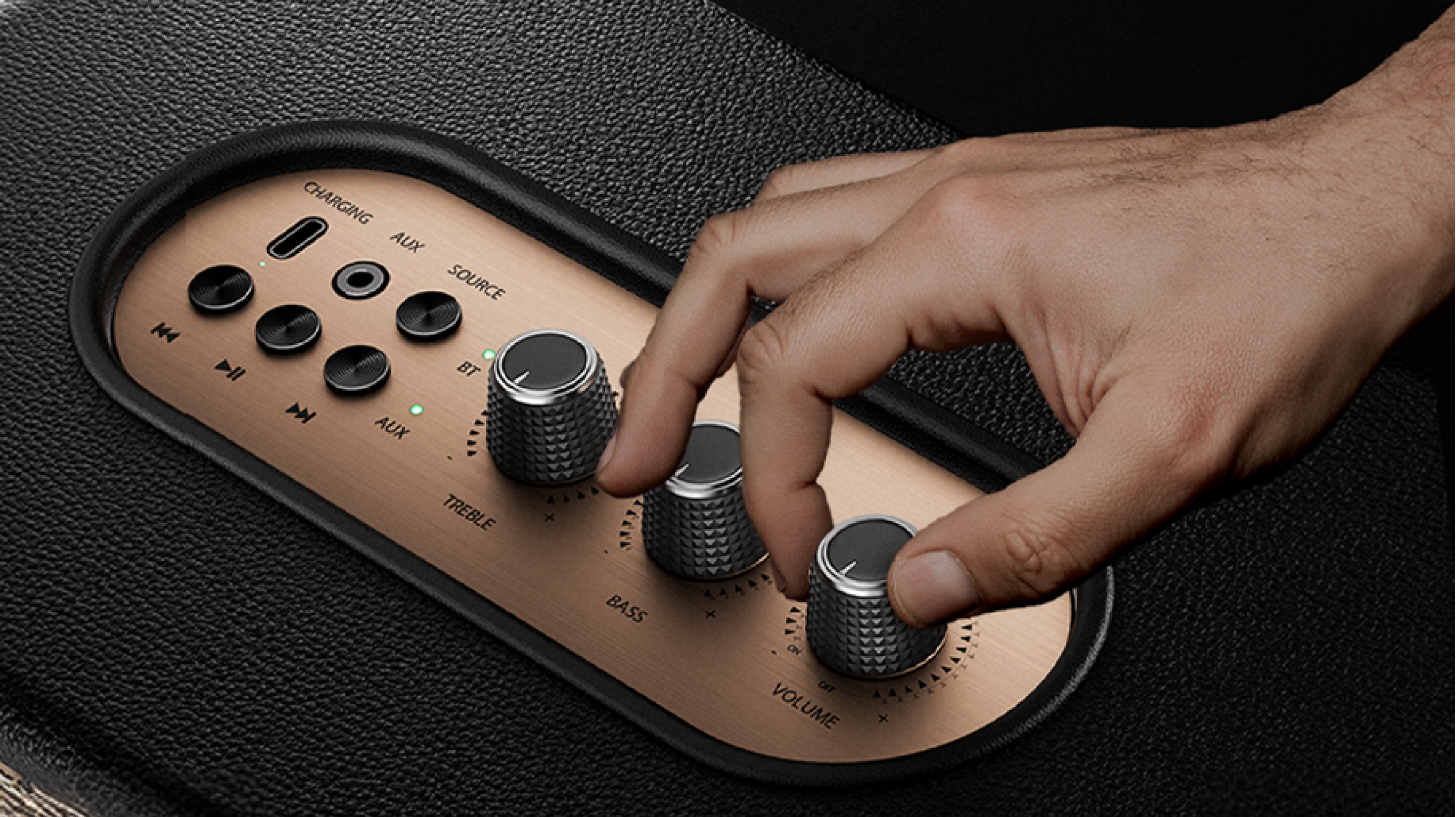 Personalizable Bass, Treble and Volume