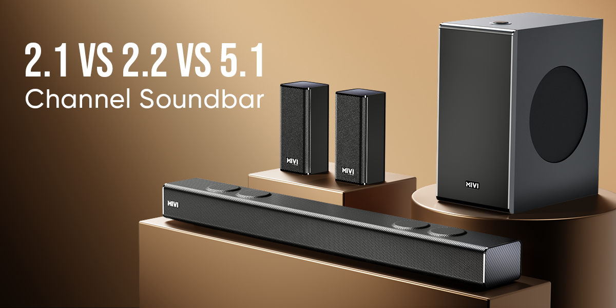 Comparing Soundbar Systems - 2.1 vs 2.2 vs 5.1 Soundbar