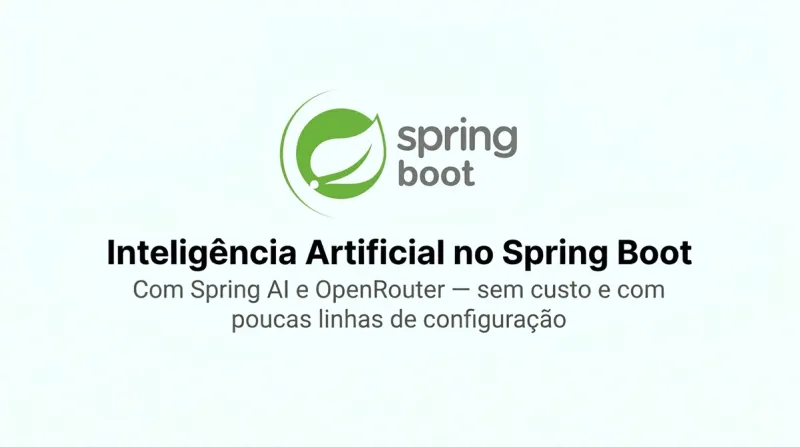 Imagem de capa: Integrando IAs Gratuitas em Aplicações Spring Boot com Spring AI e OpenRouter