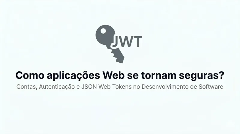 Imagem de capa: Como Aplicações Web se Tornam Seguras: JWT na Prática