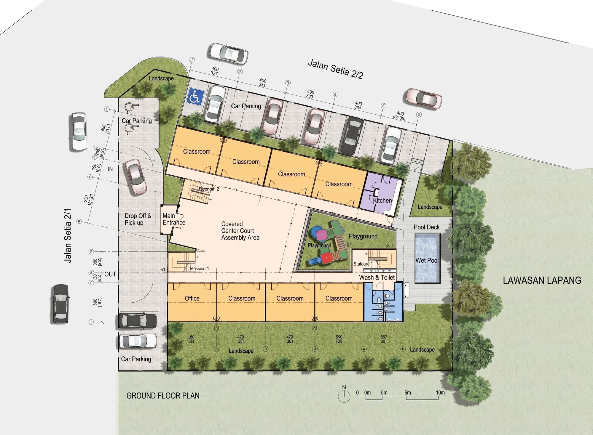 R.E.A.L Kids @ Setia Indah Kindergarten, Bukit Indah — ground floor plan