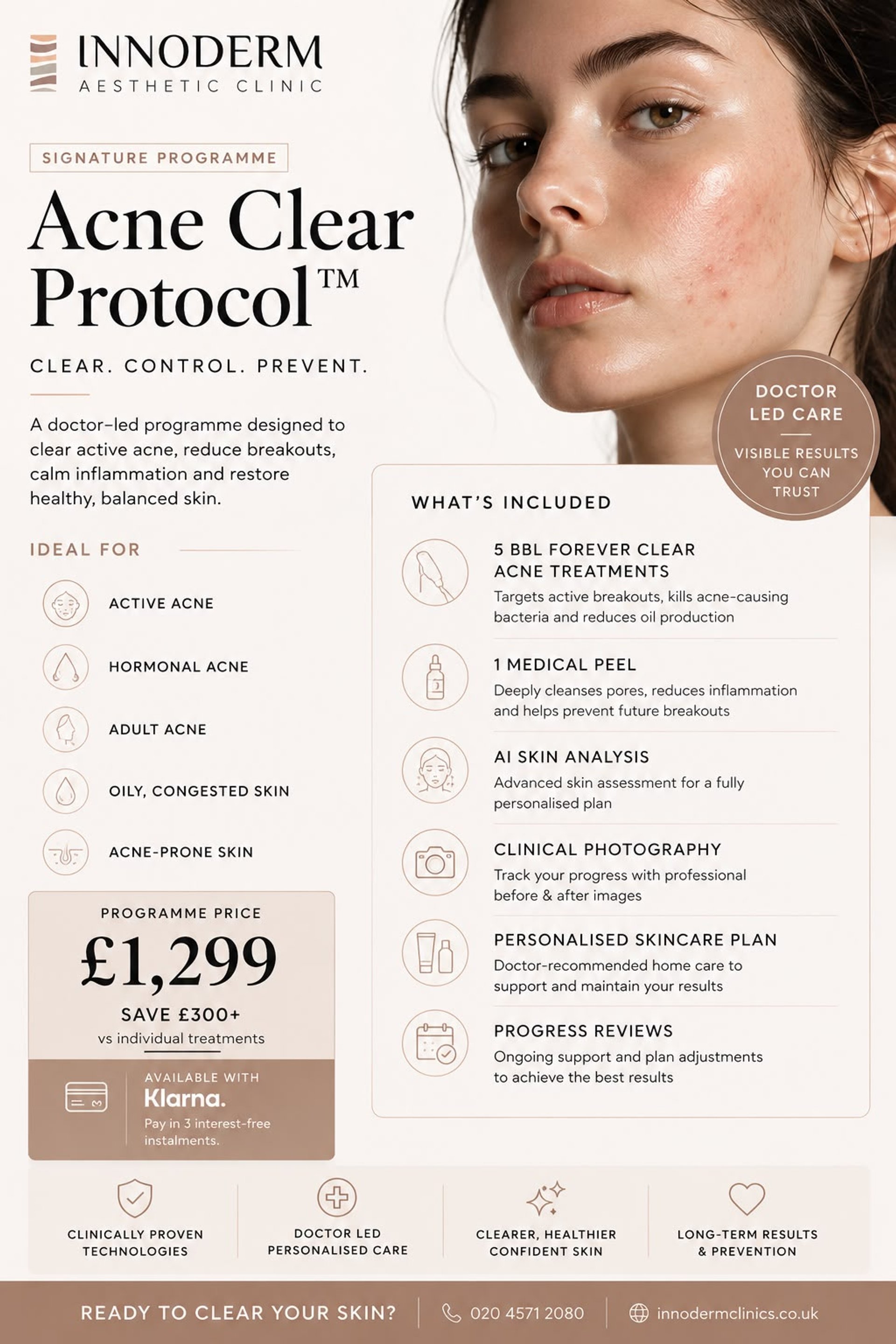 Acne & Acne Scars treatment programme