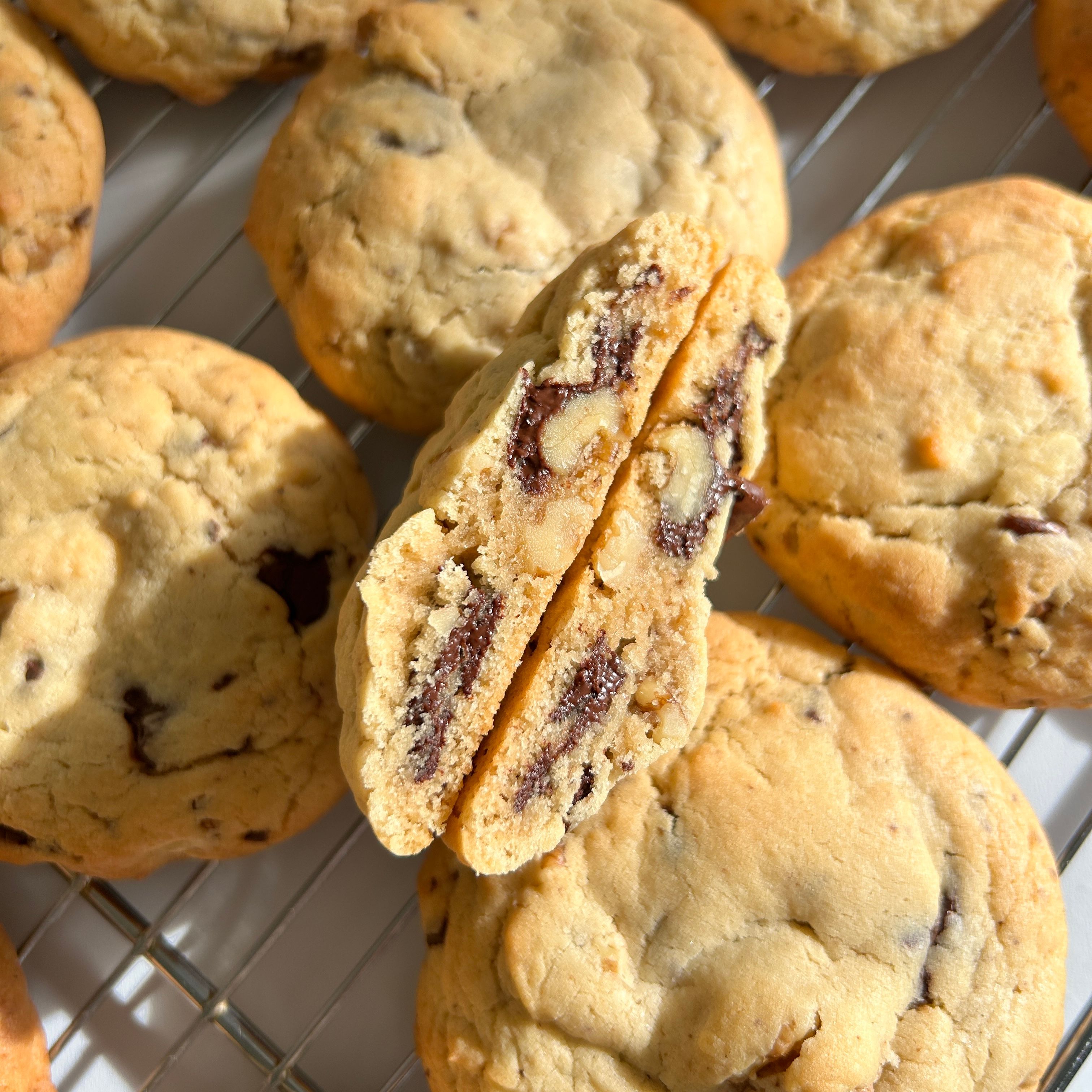 Walnut Dark Chocolate Cookies