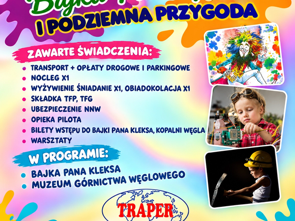 NOWOŚĆ! Bajka Pana Kleksa i Podziemna Trasa!