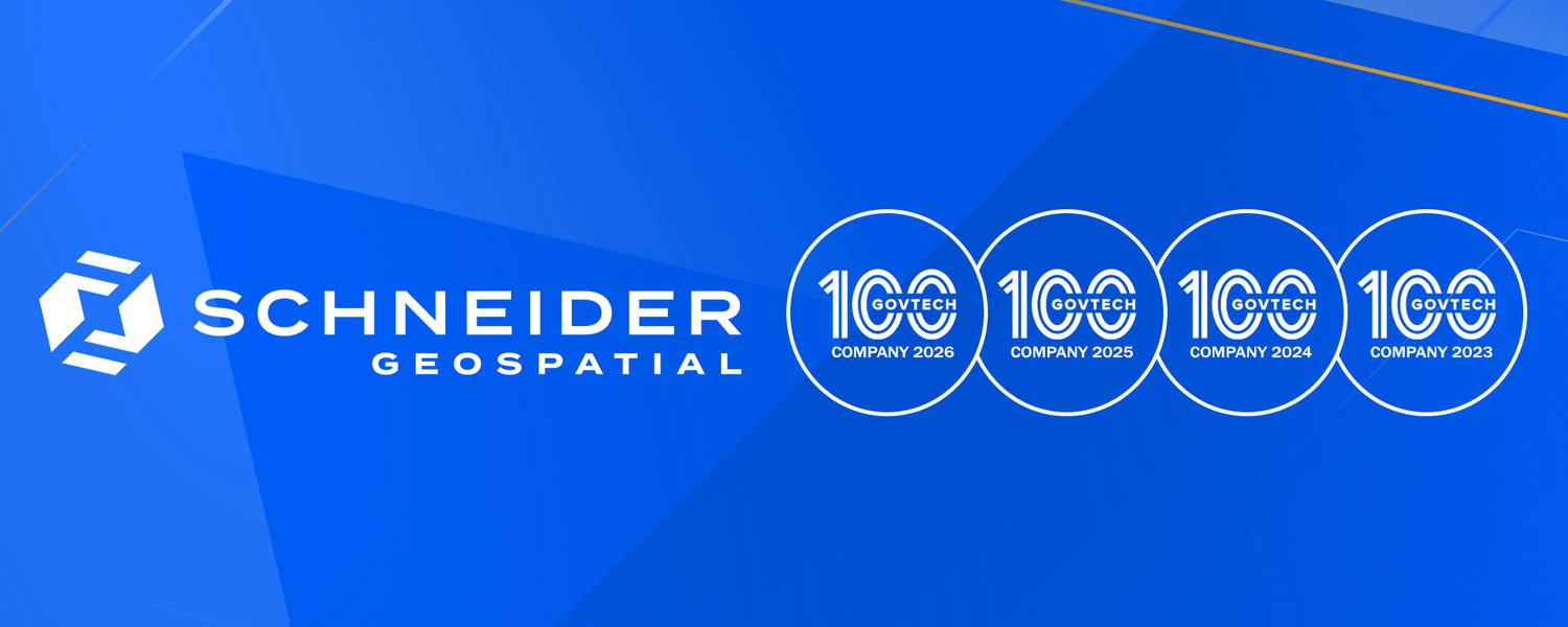 Cover for Schneider Geospatial Named a 2026 GovTech 100 Company for the Fourth Consecutive Year