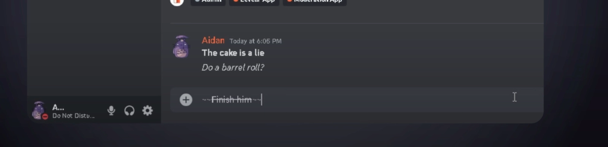 Discord screenshot