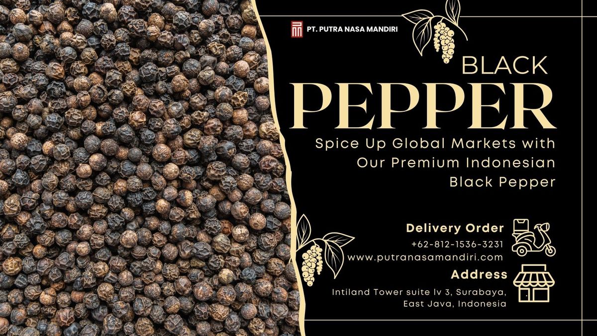 Indonesian Black Pepper for Bulk Supply