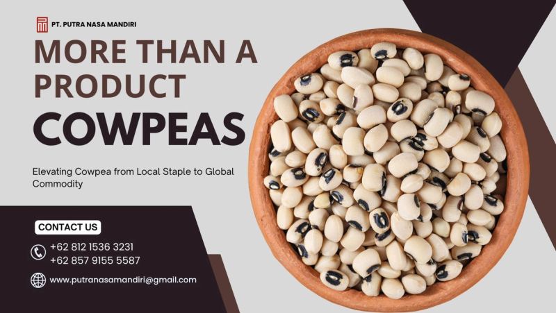 Elevating Cowpea from Local Staple to Global Commodity