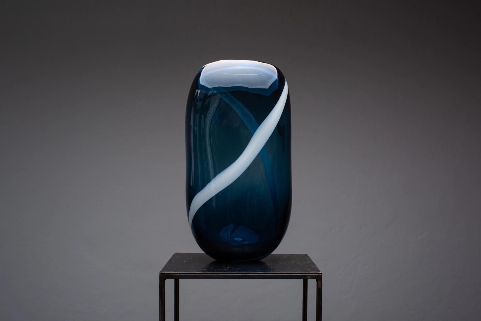 Avio & Avorio Murano Glass Vase L