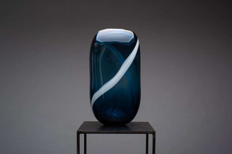 Avio & Avorio Murano Glass Vase L