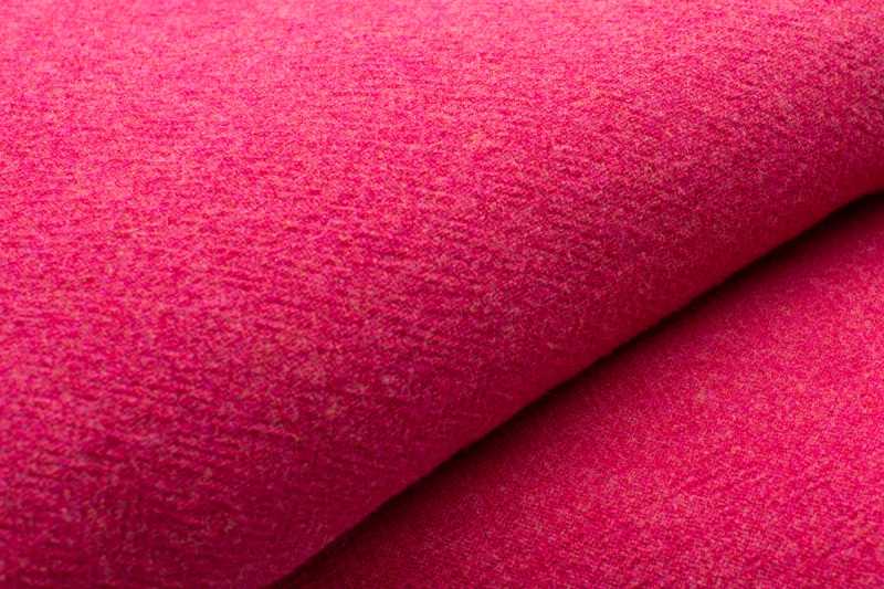 Pink Virgin Wool Blanket