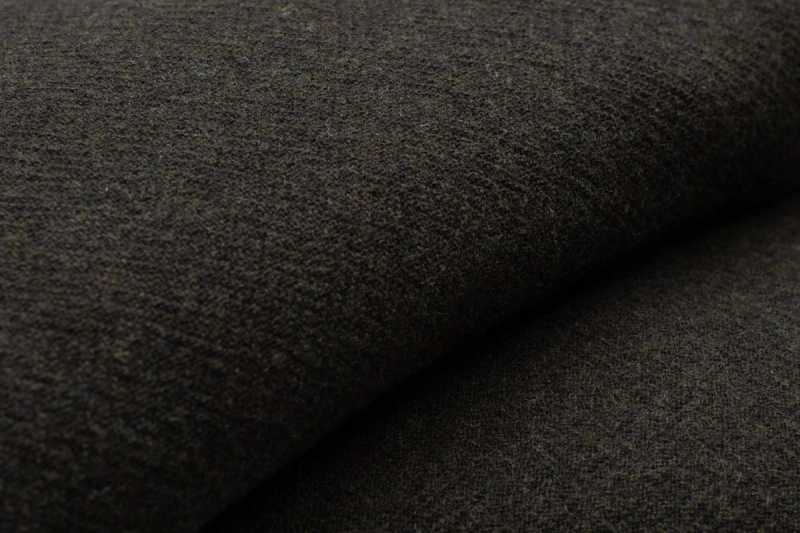 Dark Forest Green Virgin Wool Plaid