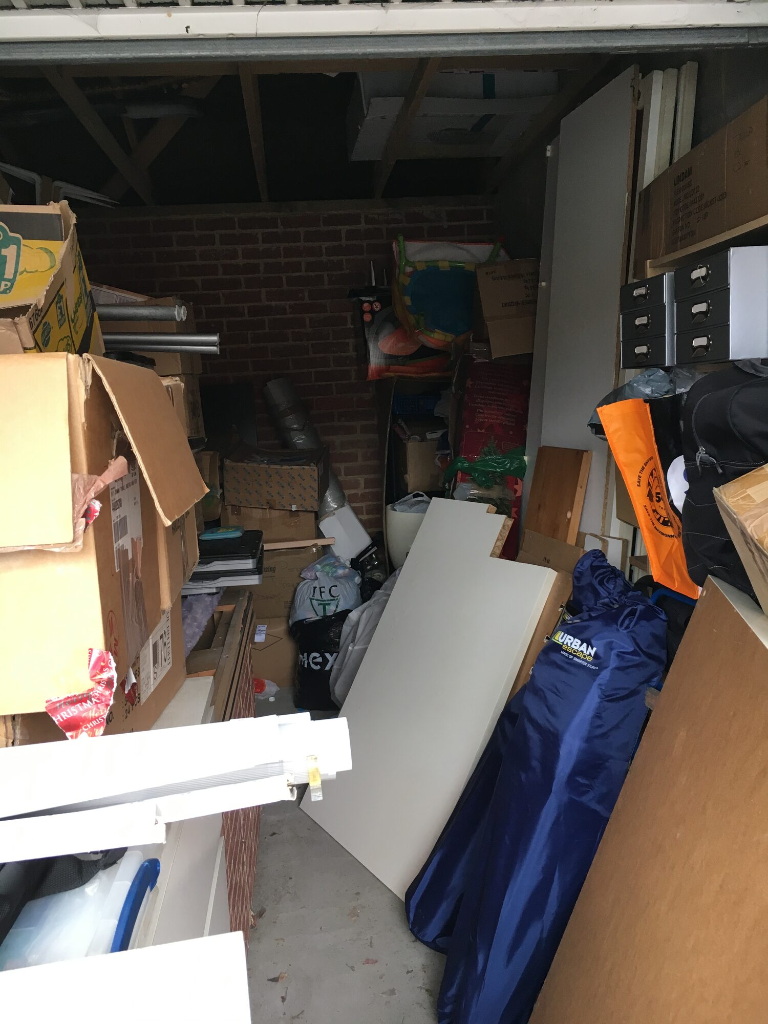 Garage & Storage, SE, before
