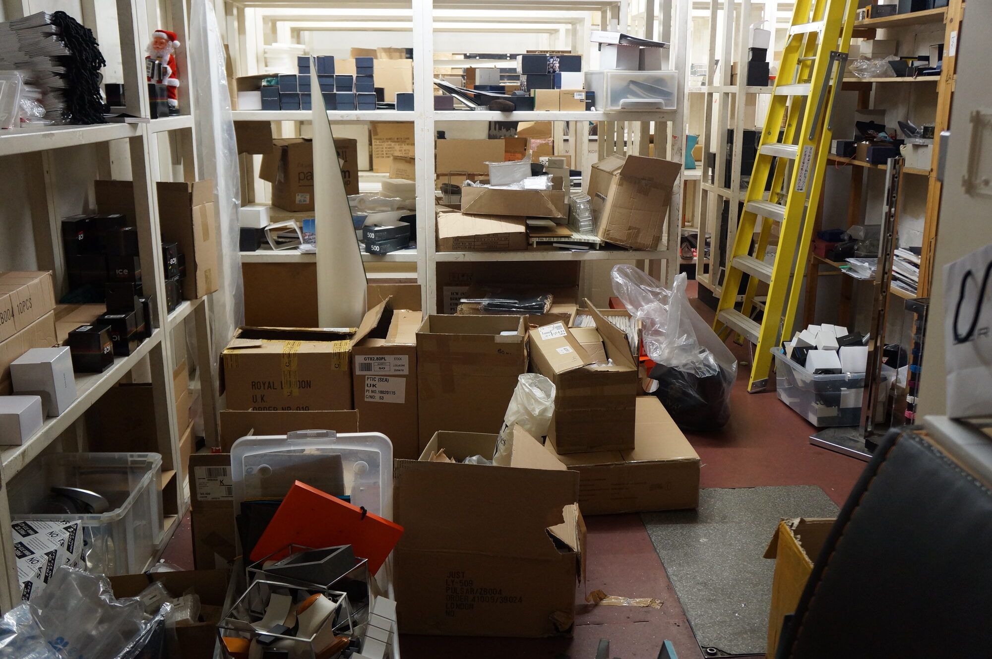 Warehouse Reset, WC1, before