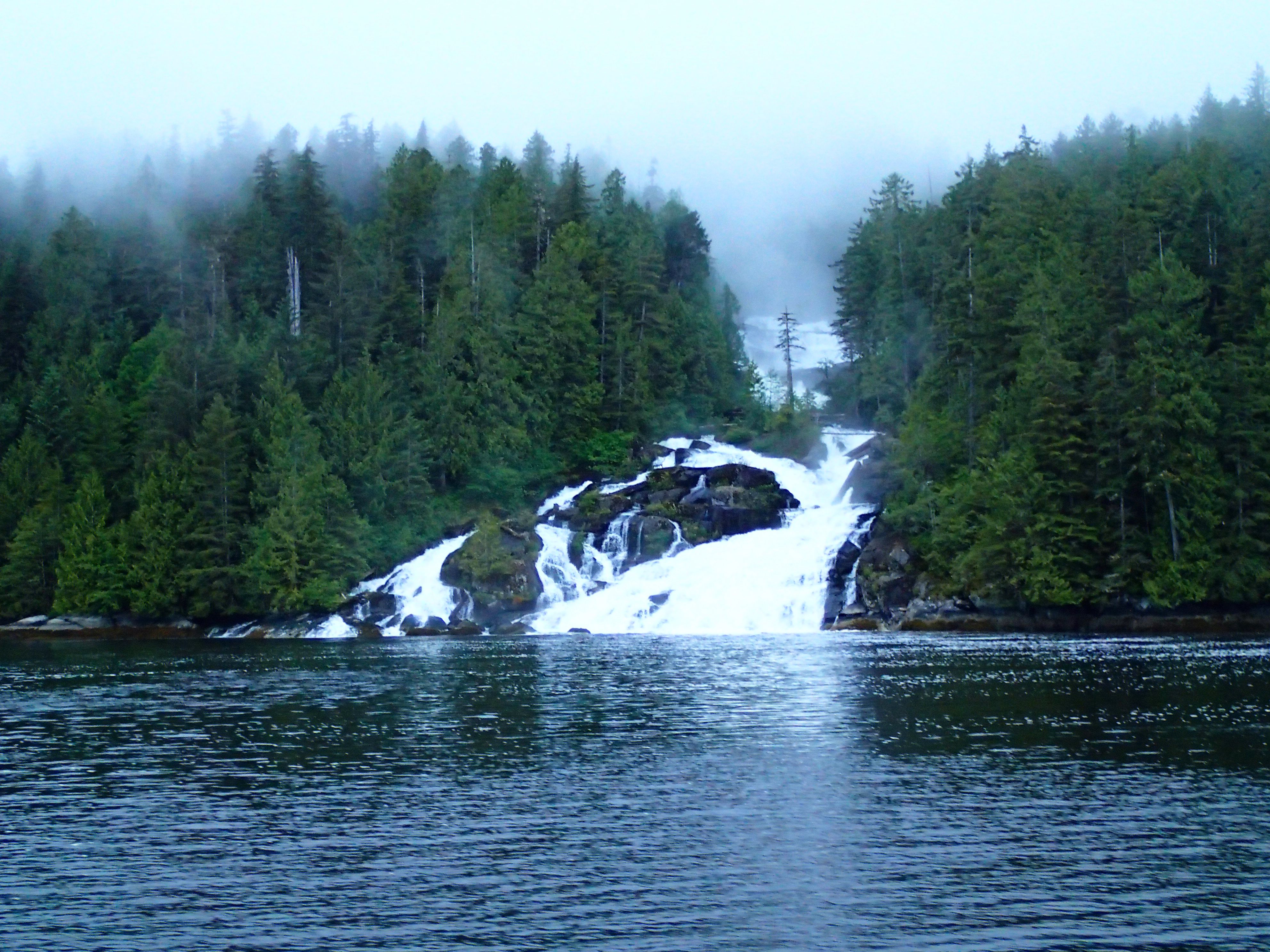 Waterfall on the Inside Passage
