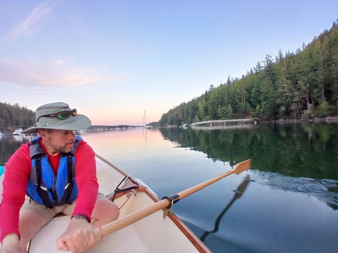 In a pinch, your Captain can row.