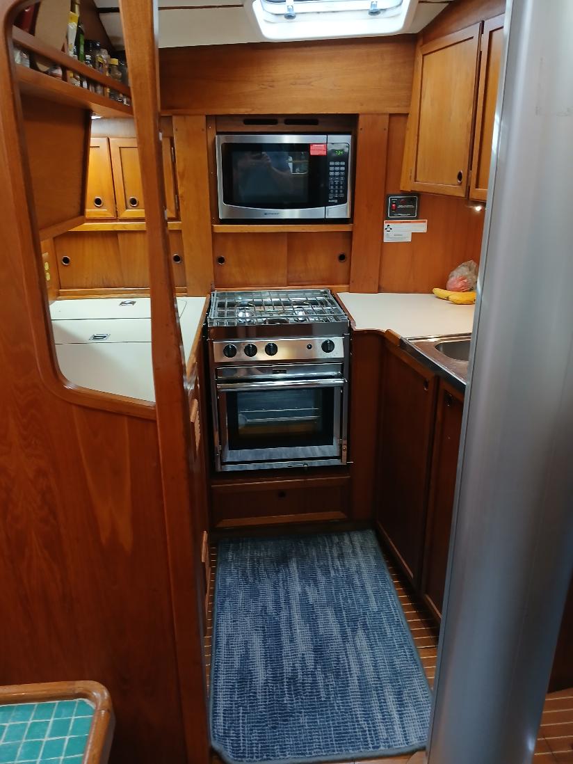 Galley portside