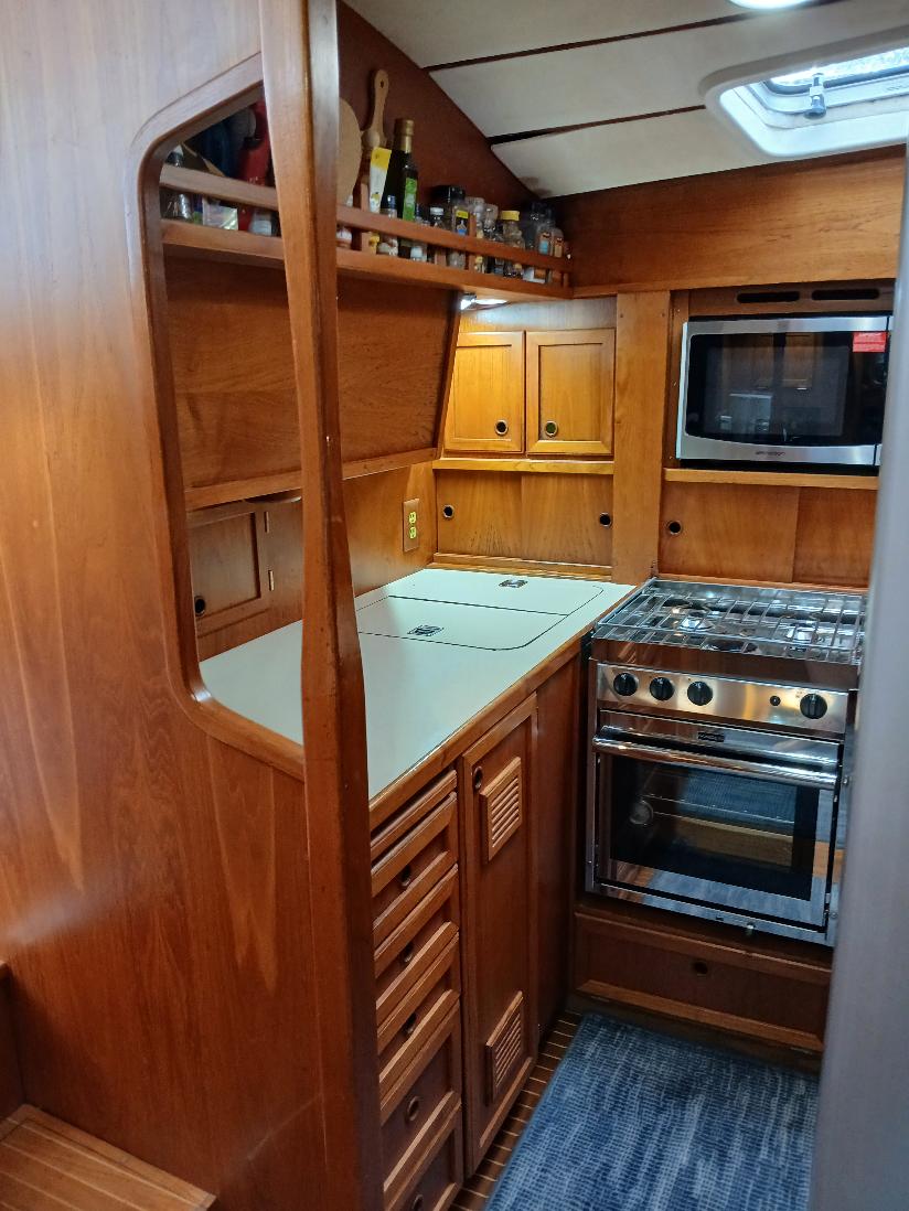 Galley portside