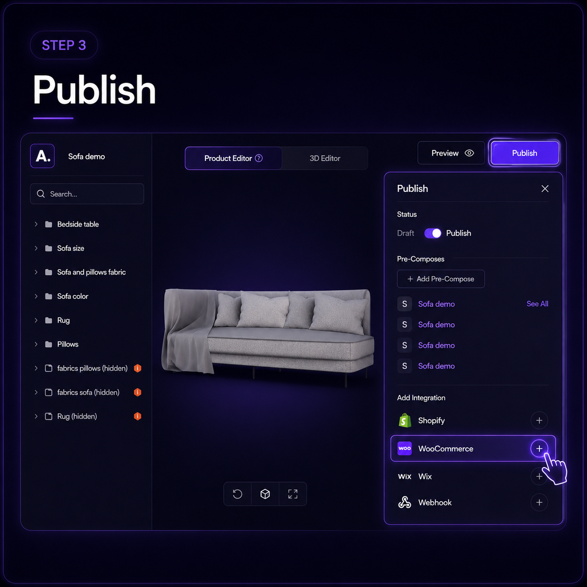 Link a product or use the shortcode
