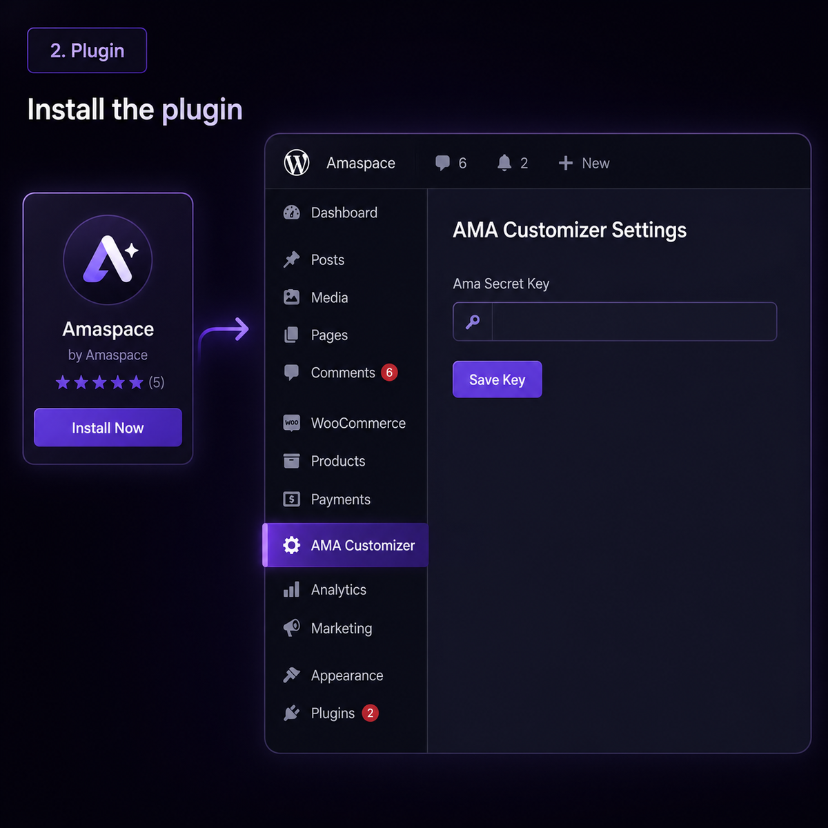 Install the plugin