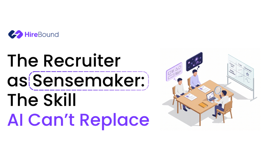 Recruiter reviewing a shortlist from an AI recruitment system, with call recordings, evaluation reports and match scores to read candidate signals