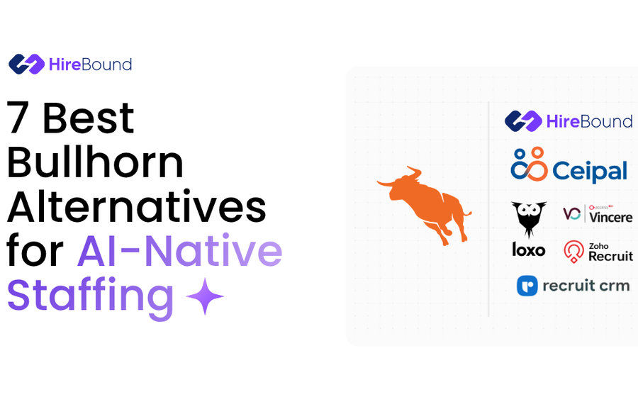 Comparison of 7 Bullhorn alternatives for AI-native staffing agencies in India 2026